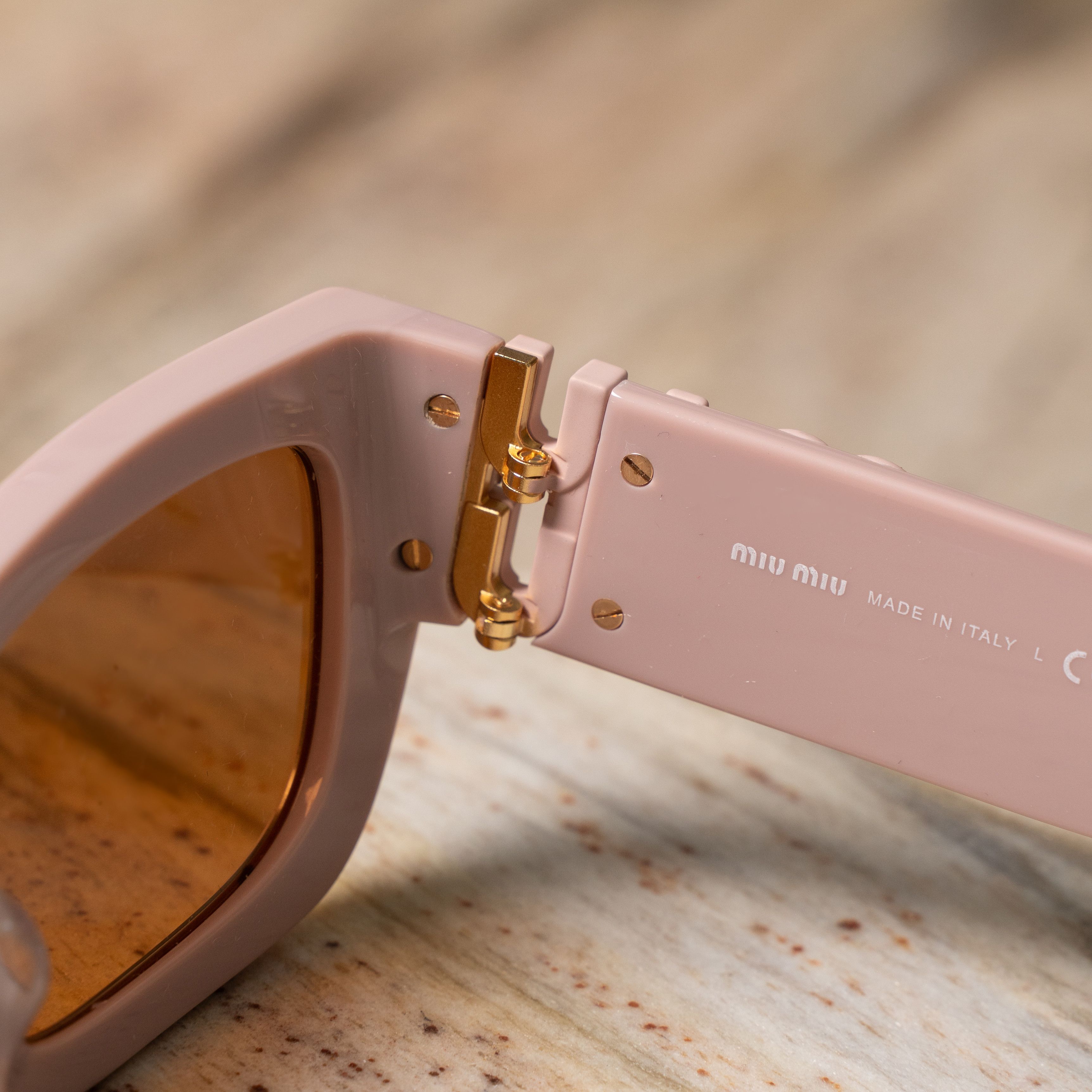 MIU MIU MU 09WS 17C6X1 Sunglasses PINK