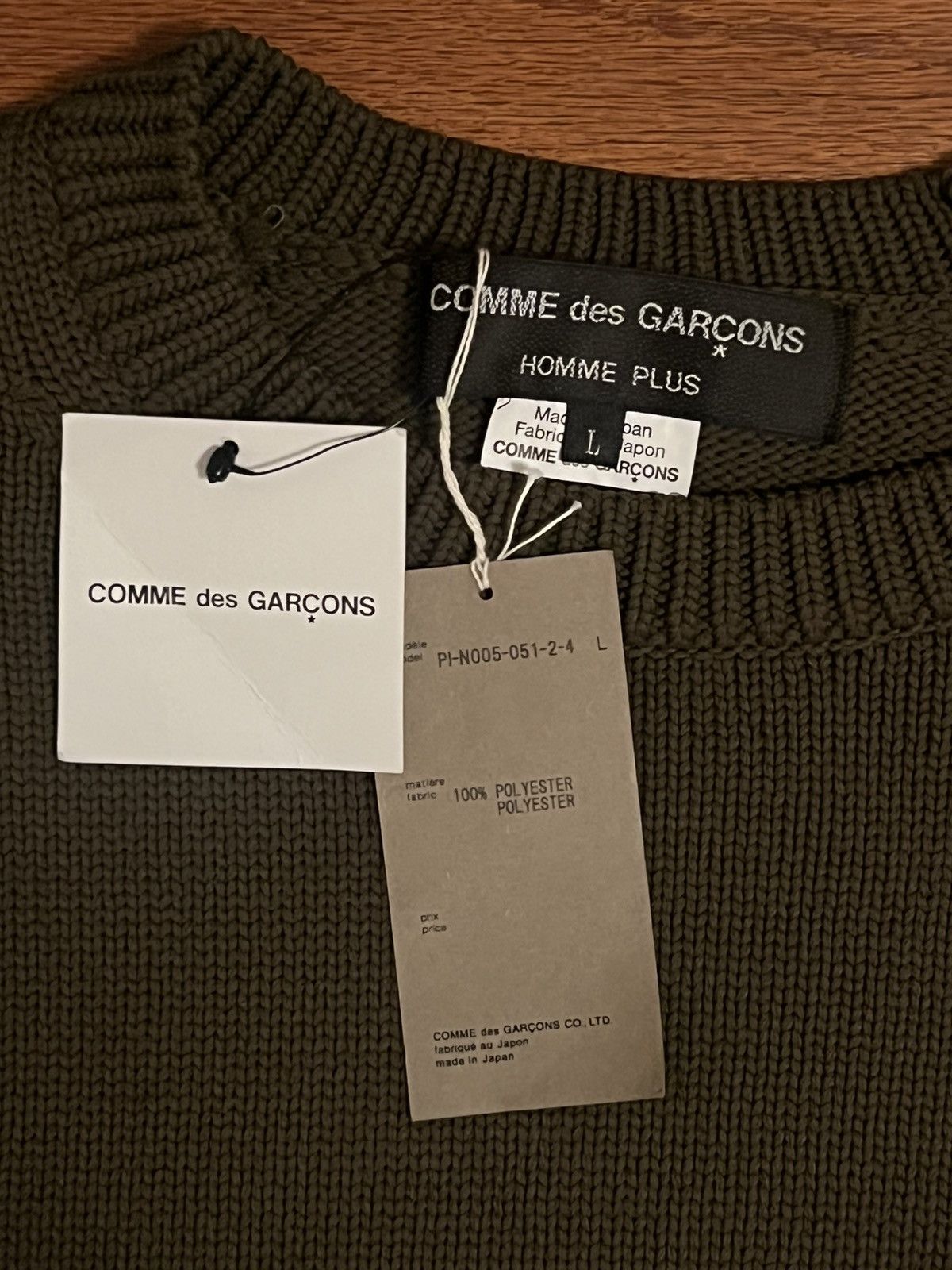 Comme des Garcons Homme Plus CDG HOMME PLUS Size US L / EU 52-54 / 3 - 5 Thumbnail