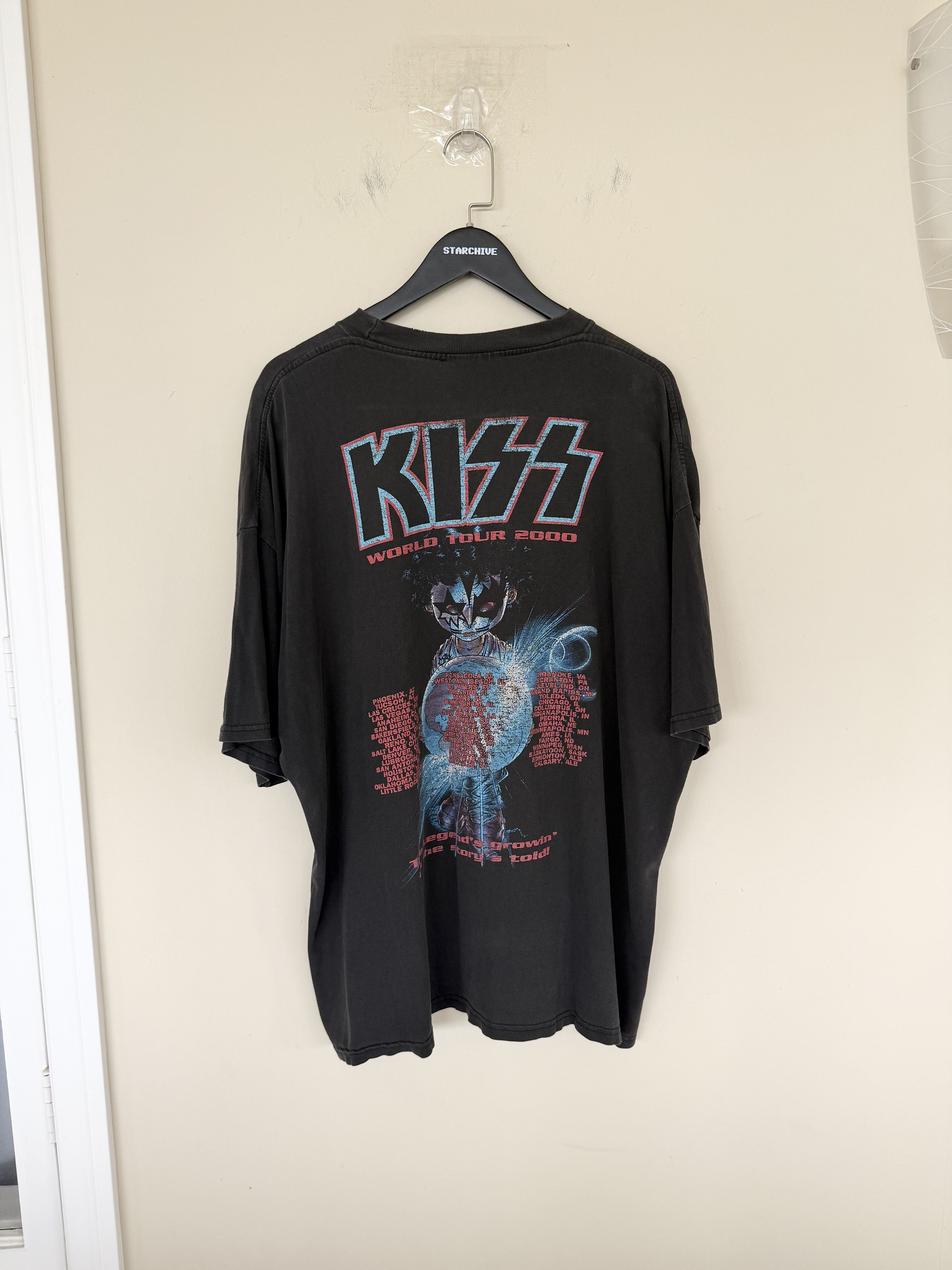 Vintage VINTAGE KISS FAREWELL TOUR T-SHIRT Size US XL / EU 56 / 4 - 3 Thumbnail