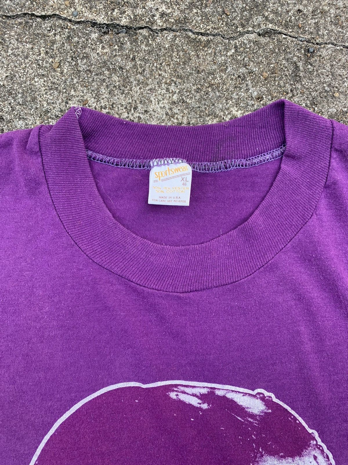 BLANKNYC × Vintage Vintage 70s 80s Cleveland’s A Plum tee Size US XL / EU 56 / 4 - 5 Thumbnail