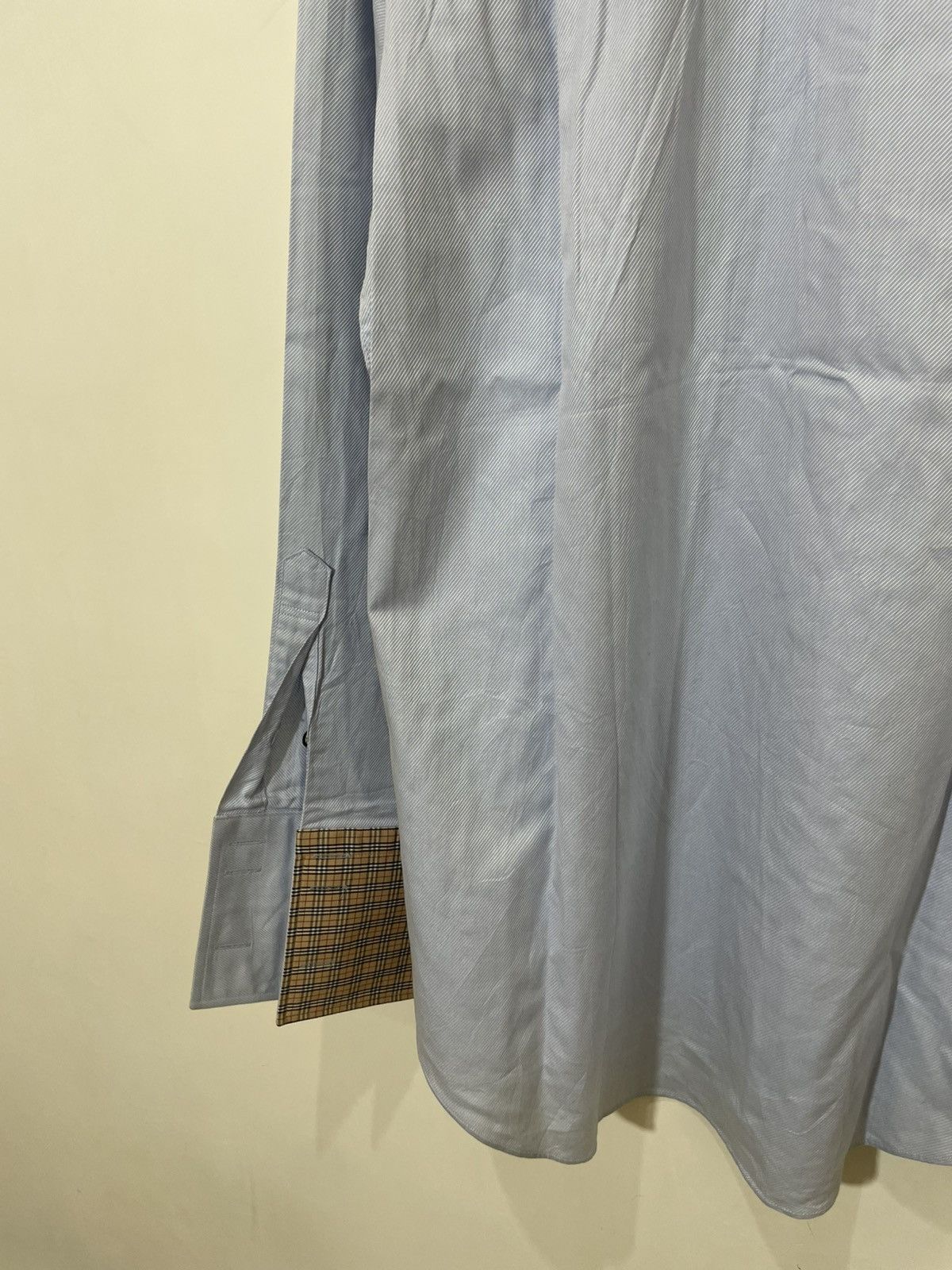 Burberry 2000s Burberry Blue Shirt Streerwear Novacek Balen Y2K Size US L / EU 52-54 / 3 - 9 Thumbnail