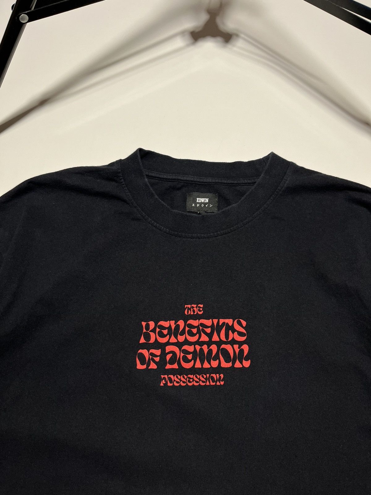 Edwin Edwin Demon Possession backprint long sleeve shirt JAPAN Size US XL / EU 56 / 4 - 5 Thumbnail
