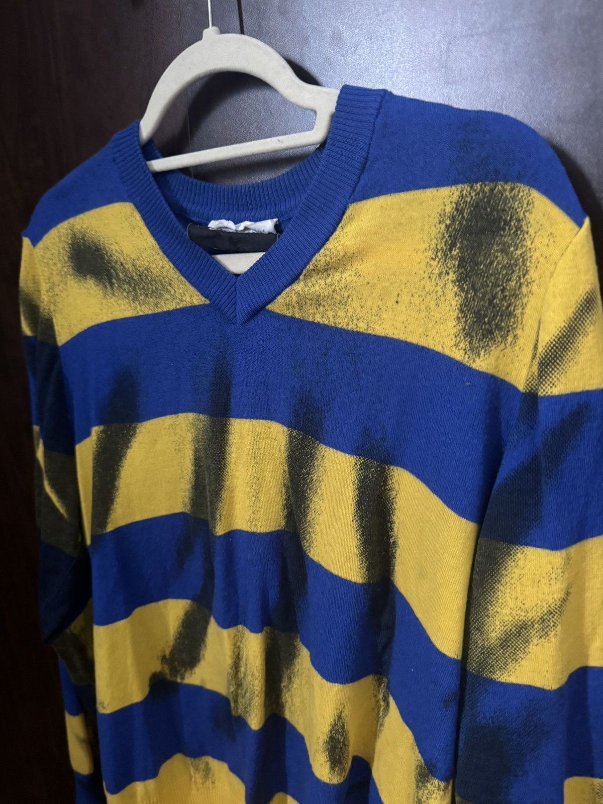 Moschino Y2K Moschino Couture! Streaks Punk Sweater Size US S / EU 44-46 / 1 - 3 Thumbnail