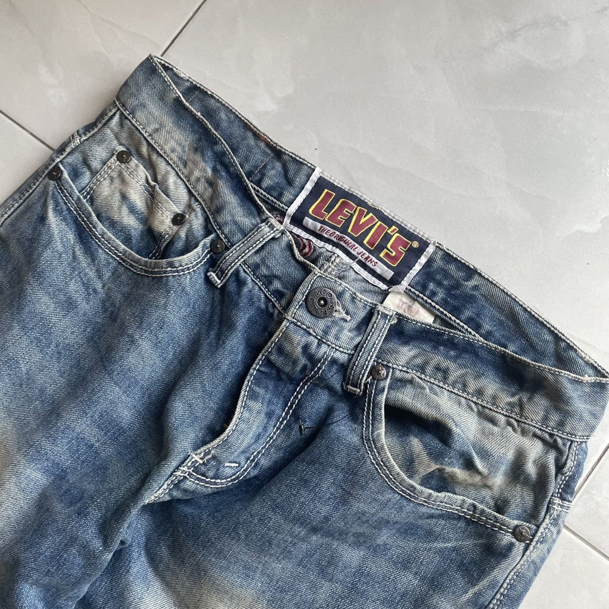 Levi's Vintage Clothing Vintage LEVI’S 505 Reguler fit Size US 30 / EU 46 - 5 Thumbnail