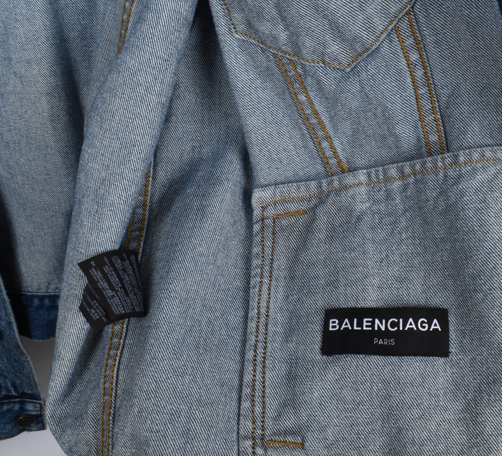 Balenciaga Balenciaga Men Jacket “Mode” Denim Jeans, Large, S1996 Size US L / EU 52-54 / 3 - 8 Thumbnail