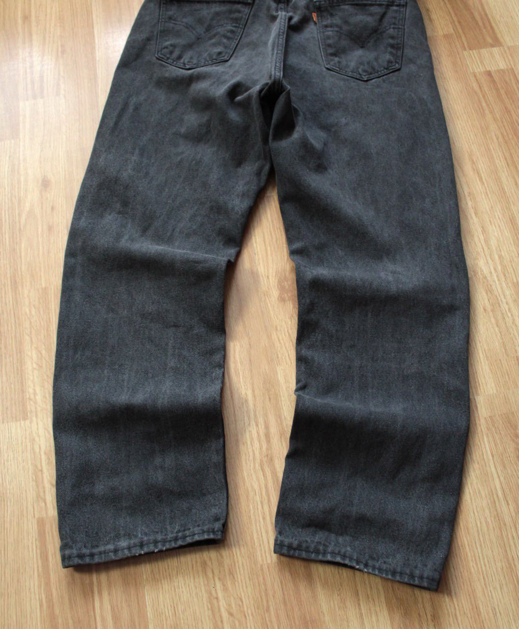 Levi's × Levi's Vintage Clothing × Vintage 🔥 90s LEVIS 505 Black 34x30 Denim Pants Jeans Regular Fit Size US 34 / EU 50 - 2 Thumbnail