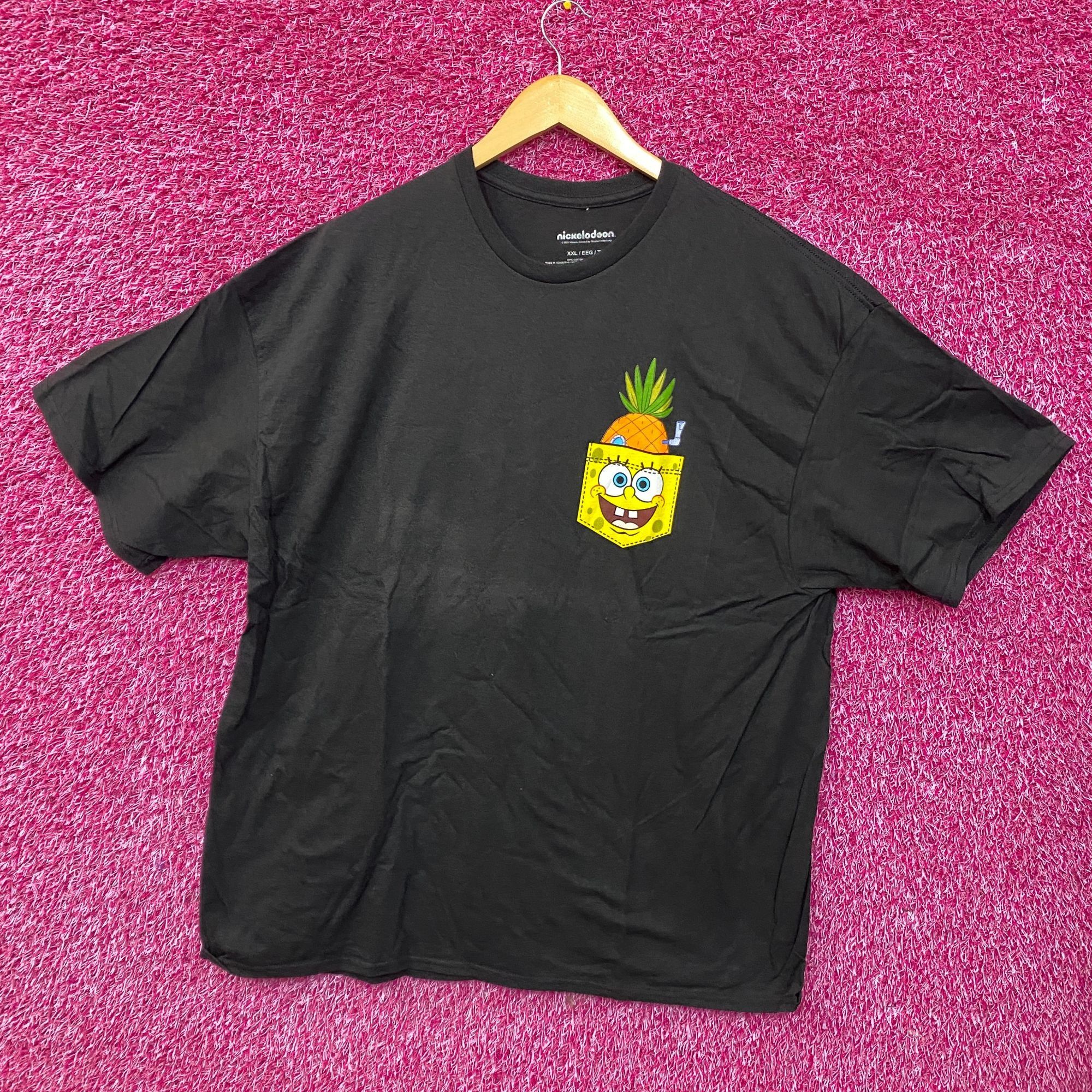 Nickelodeon Nickelodeon Spongebob Fake Pocket Spongebob T-Shirt 2XL Size US XXL / EU 58 / 5 - 3 Thumbnail