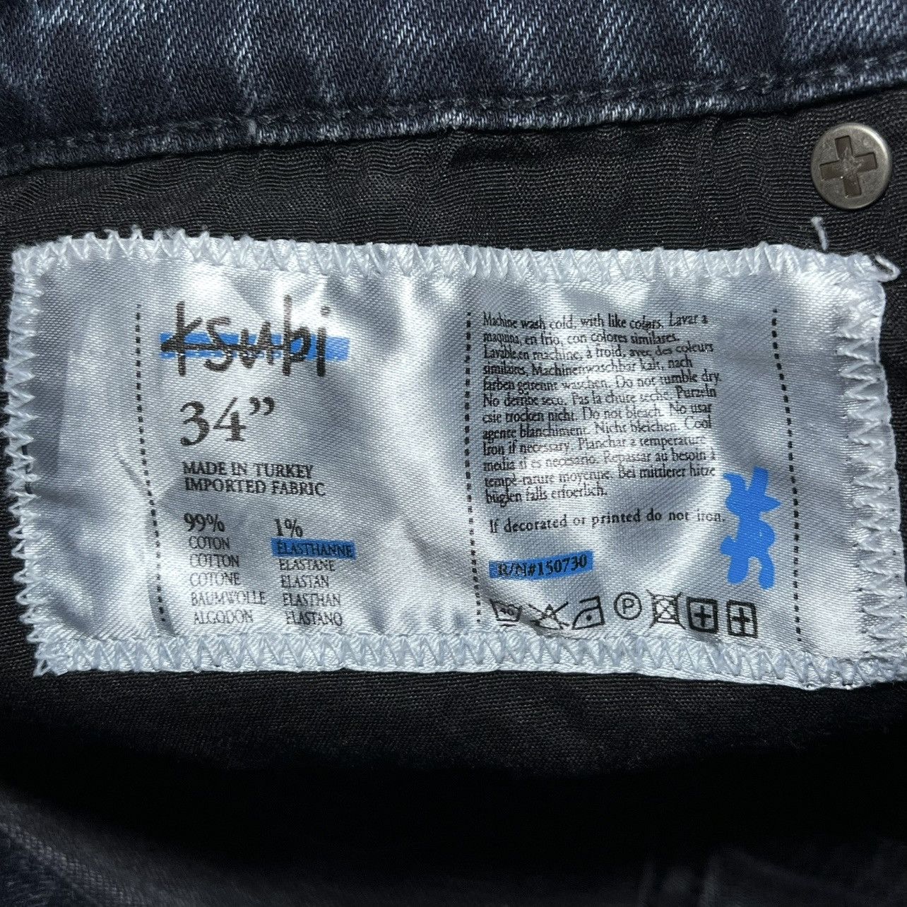 Ksubi Ksubi Chitch Jean in Blue Kolla Size US 34 / EU 50 - 6 Thumbnail