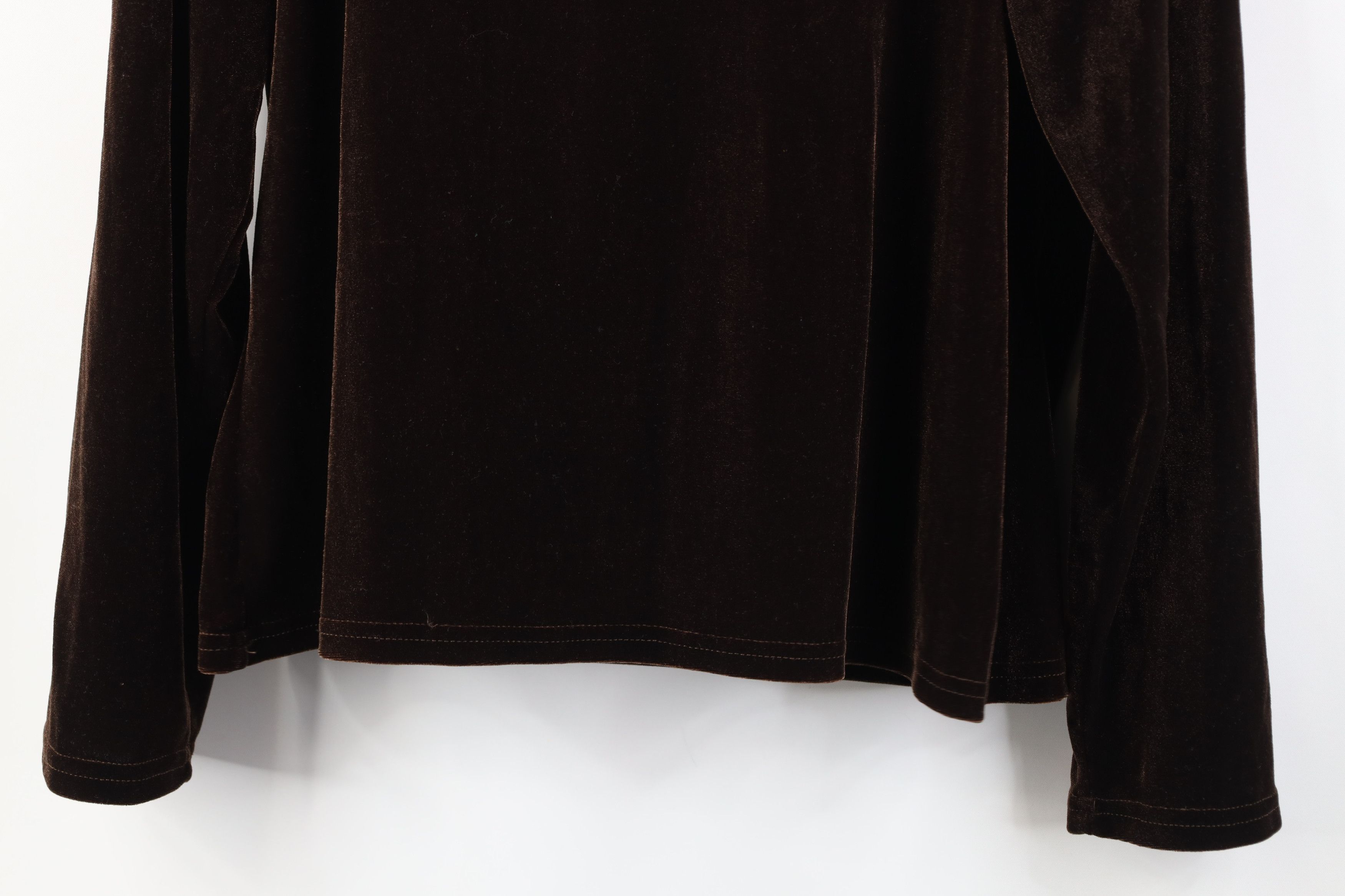 Vintage Vintage 90s Y2K Babydoll Funnel Neck Sweater Brown USA Size XL / US 12-14 / IT 48-50 - 11 Thumbnail