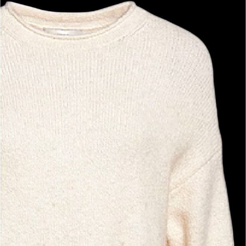Vince Vince Cream/Ivory Crewneck Sweater | Size L Size L / US 10 / IT 46 - 2 Thumbnail