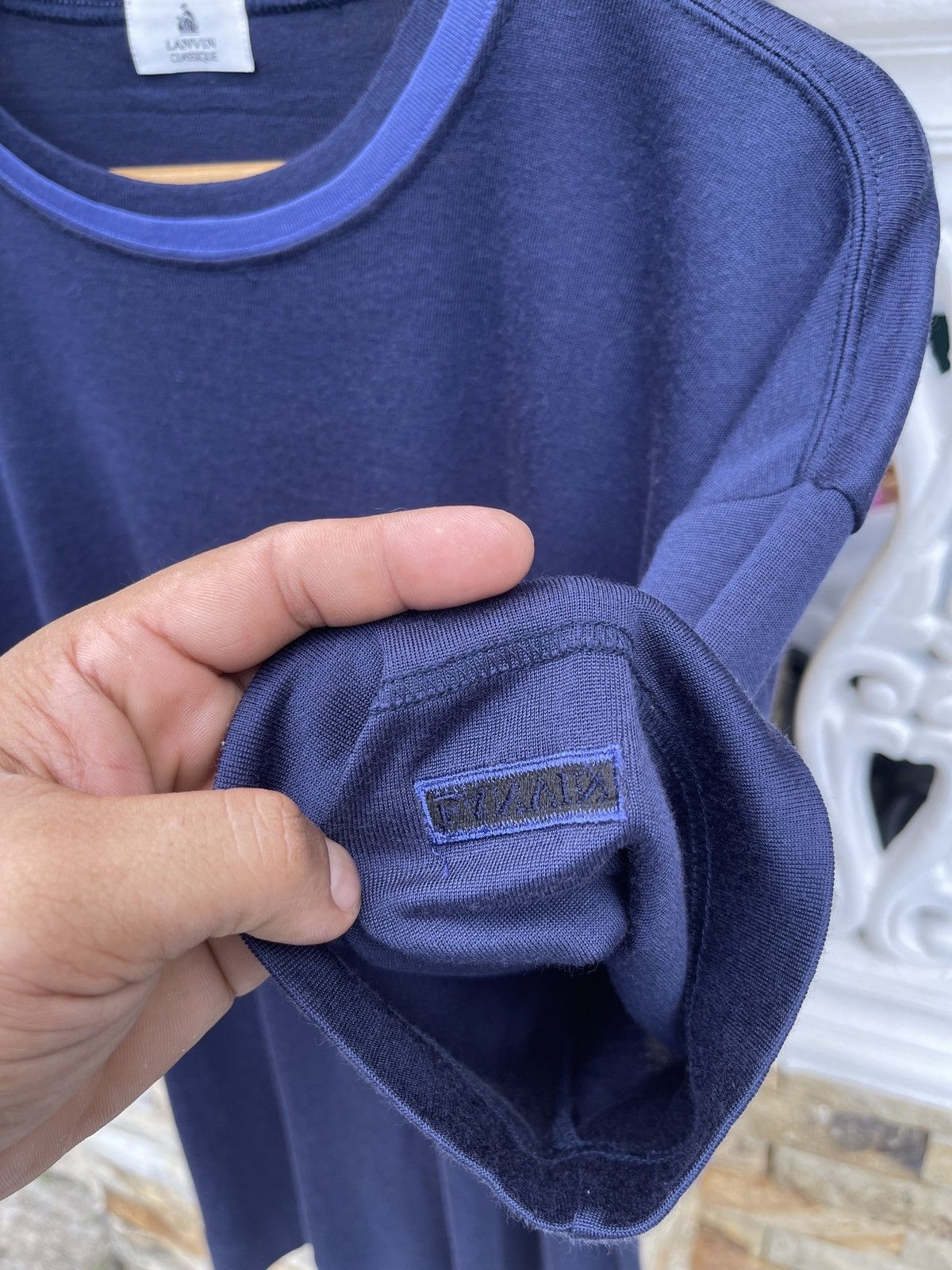 Lanvin × Vintage Last Drop🔥Rare🔥Vintage LANVIN Classique T-Shirt Size US L / EU 52-54 / 3 - 7 Thumbnail