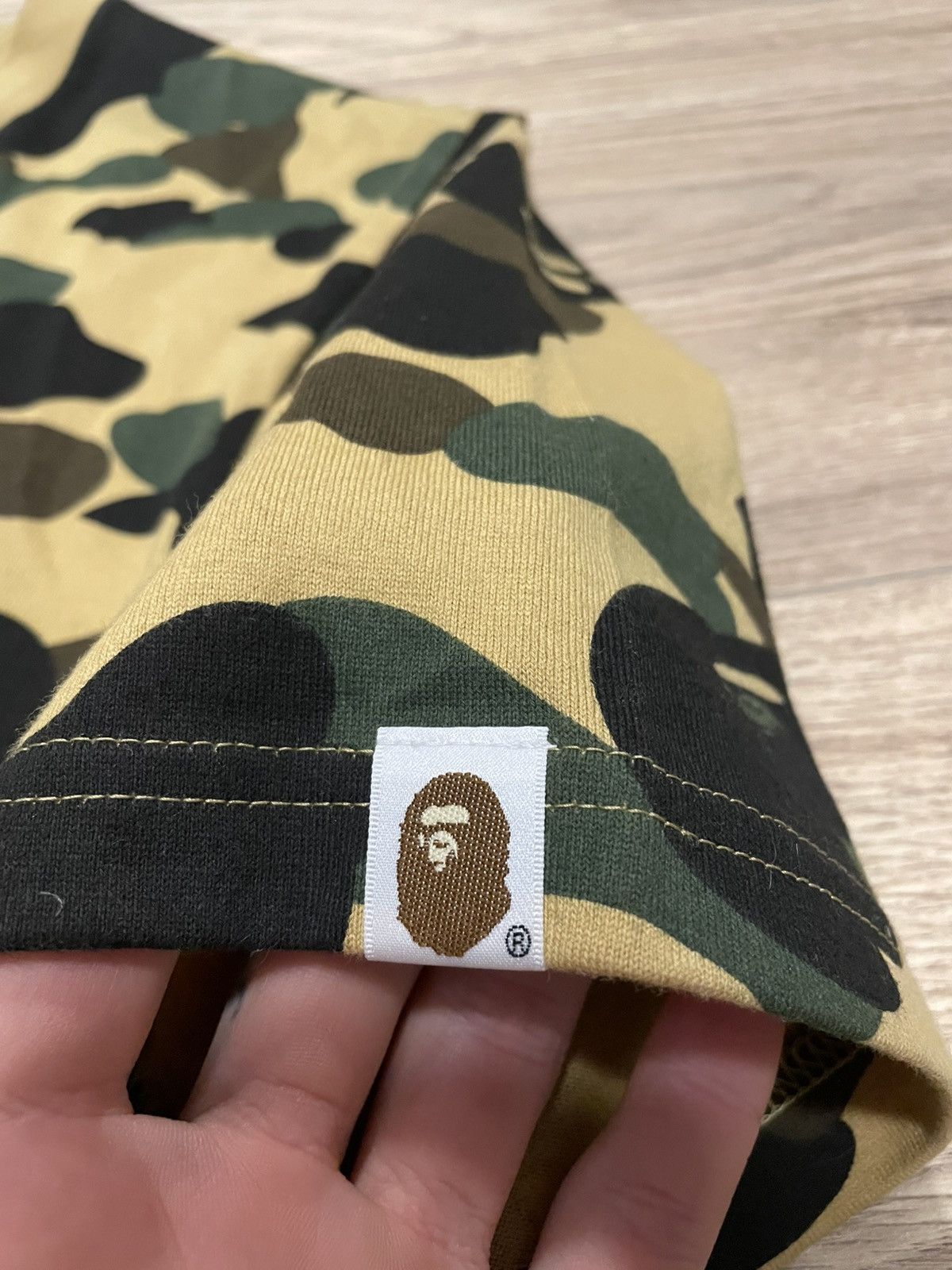 Bape Bape A Bathing Ape 1 St Camo College T-Shirt Size US S / EU 44-46 / 1 - 5 Thumbnail