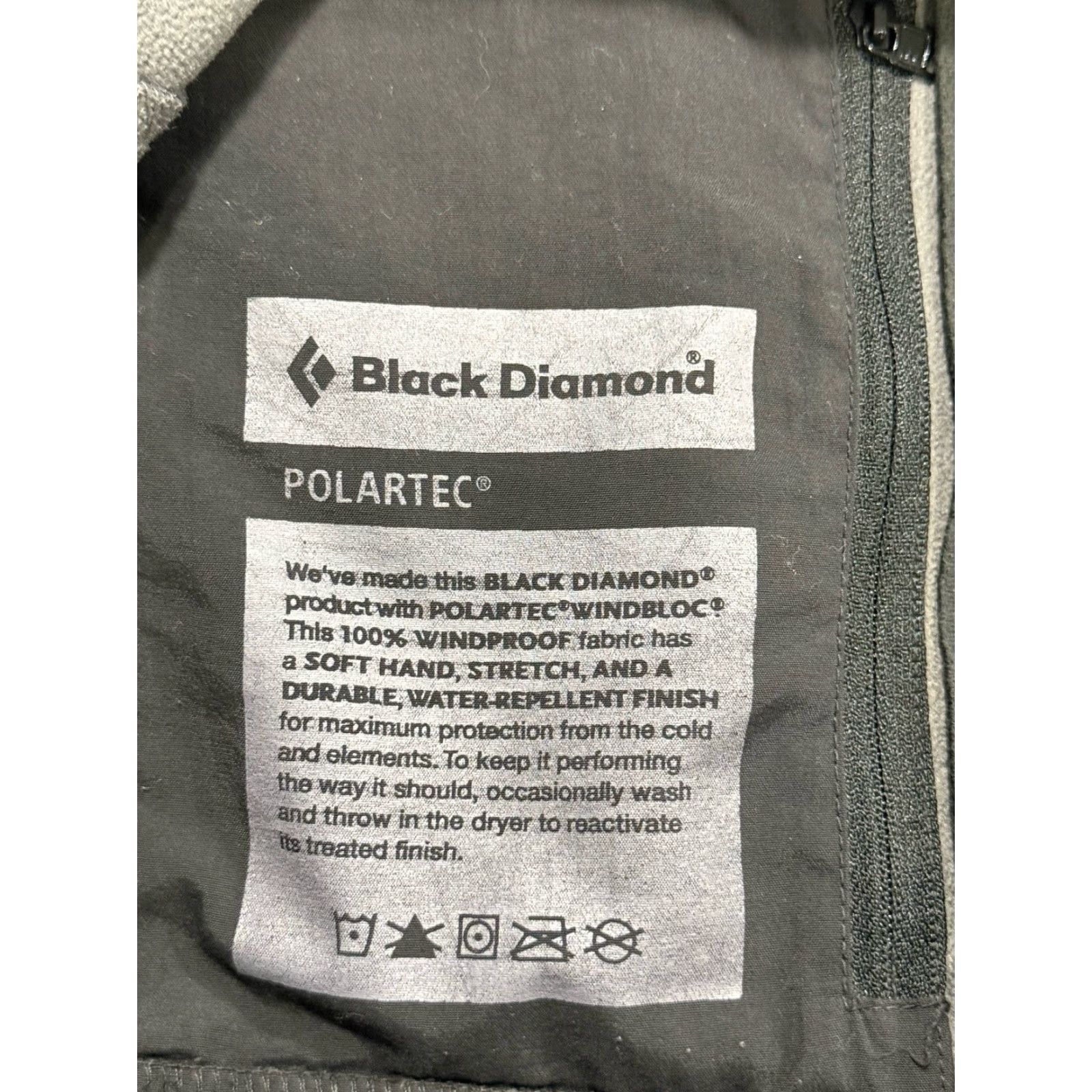 Black Diamond BLACK DIAMOND Softshell Jacket Mens XL Gray Polartec Windbloc Outdoor Size US XL / EU 56 / 4 - 8 Thumbnail