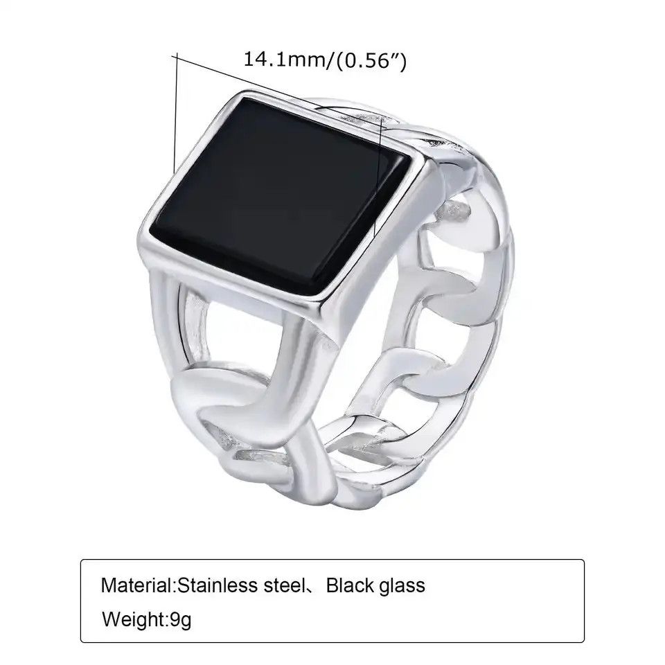 Japanese Brand Signet Ring Size ONE SIZE - 3 Thumbnail