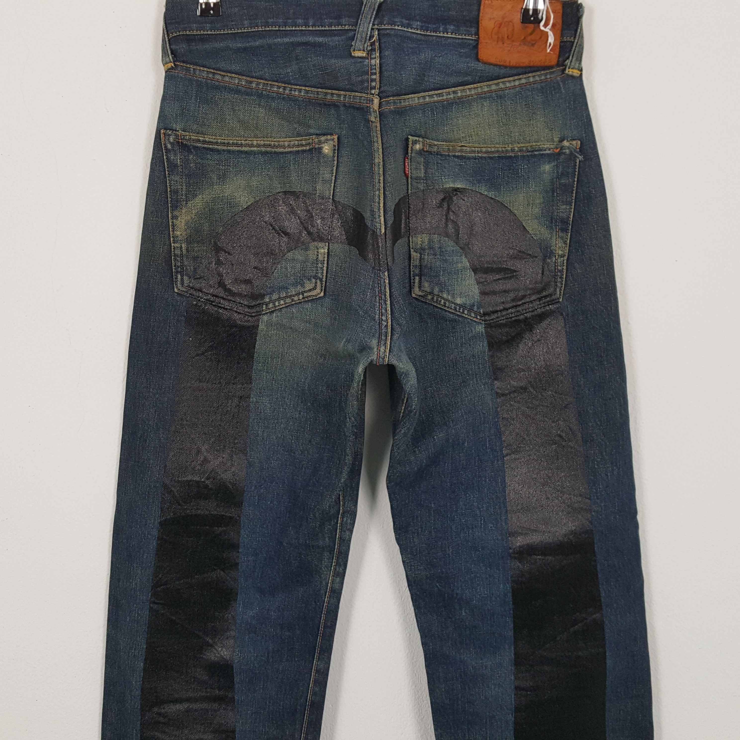 Evisu × Japanese Brand × Vintage EVIS Japanese Brand Streetwear Custom Daicock Style Jeans Size US 29 - 2 Thumbnail