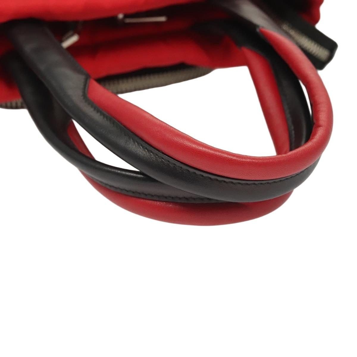 Prada Prada Nylon Handbag Red Size ONE SIZE - 14 Thumbnail