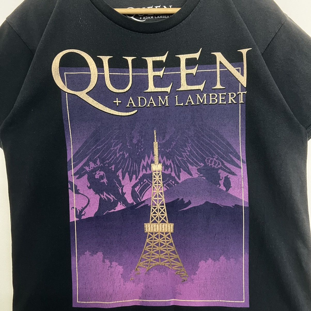 Band Tees QUEEN + ADAM LAMBERT THE RHAPSODY TOUR JAPAN TSHIRT Size US L / EU 52-54 / 3 - 3 Thumbnail
