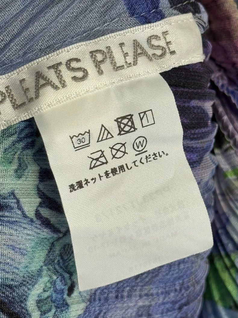 Issey Miyake Issey Miyake size:3 Blue Zoo Aurora Jungle Series Pleated Size S / US 4 / IT 40 - 3 Thumbnail