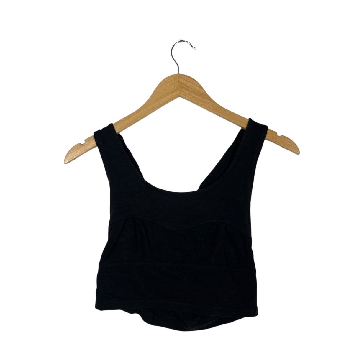 Betsey Johnson Vintage Betsey Johnson Black Cross Back Crop Tank Top USA Size XS / US 0-2 / IT 36-38 - 1 Thumbnail