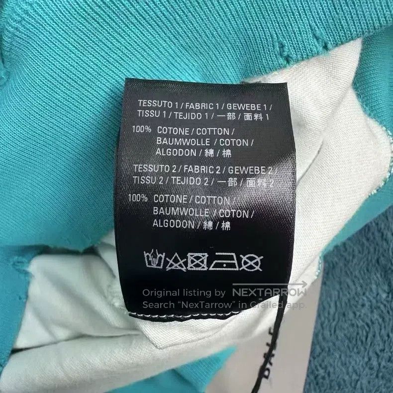 Balenciaga Balenciaga Letter Print Hole Hoodie, Sky Blue Size US S / EU 44-46 / 1 - 7 Thumbnail