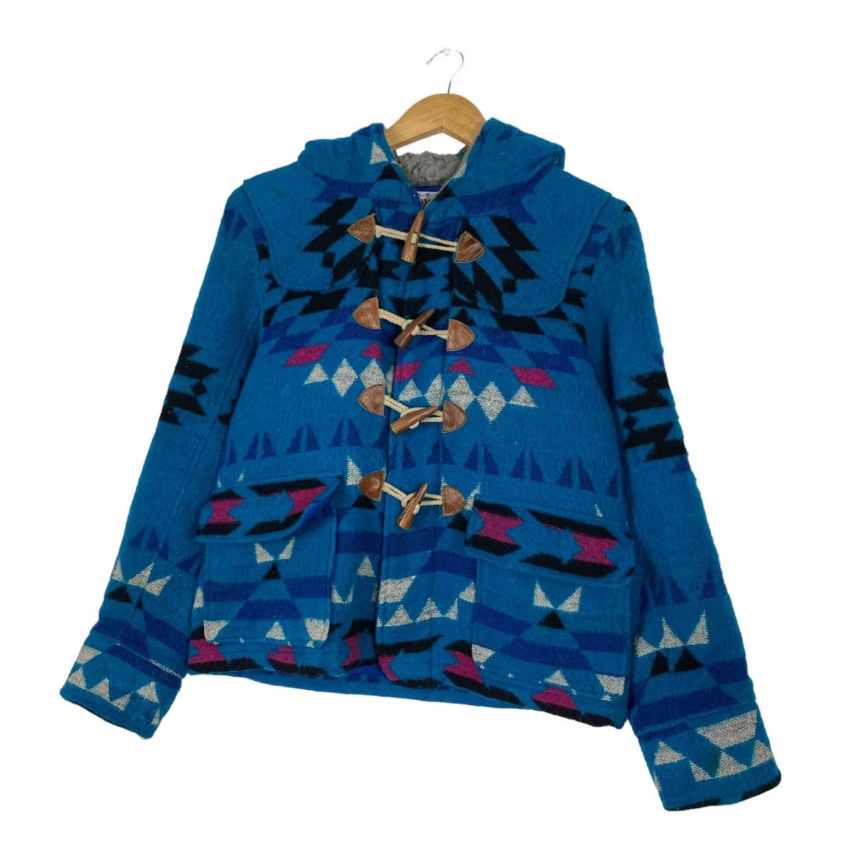 Japanese Brand Vintage 90s Titicaca Native Design Hoodie Jacket Size US S / EU 44-46 / 1 - 2 Thumbnail