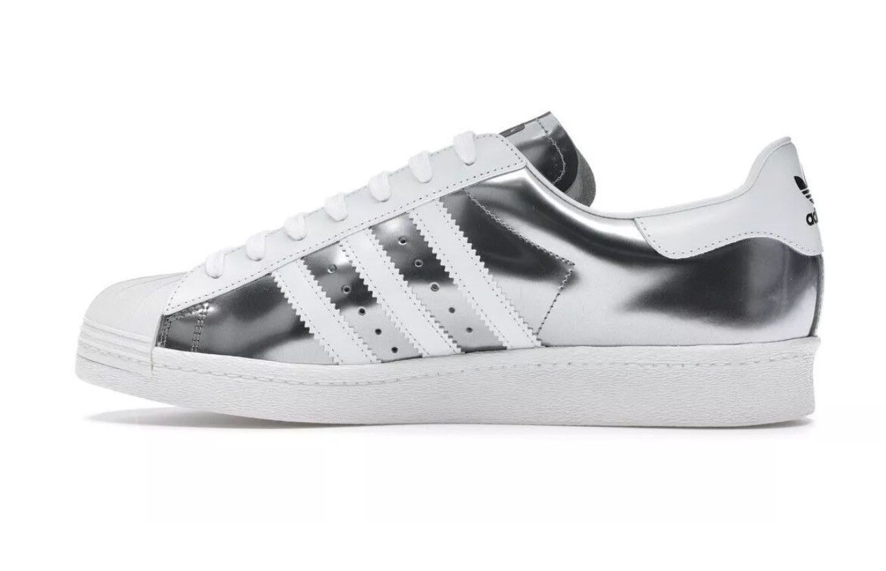 Prada Low Top Superstar Sneakers silver Size US 10 / EU 43 - 4 Thumbnail