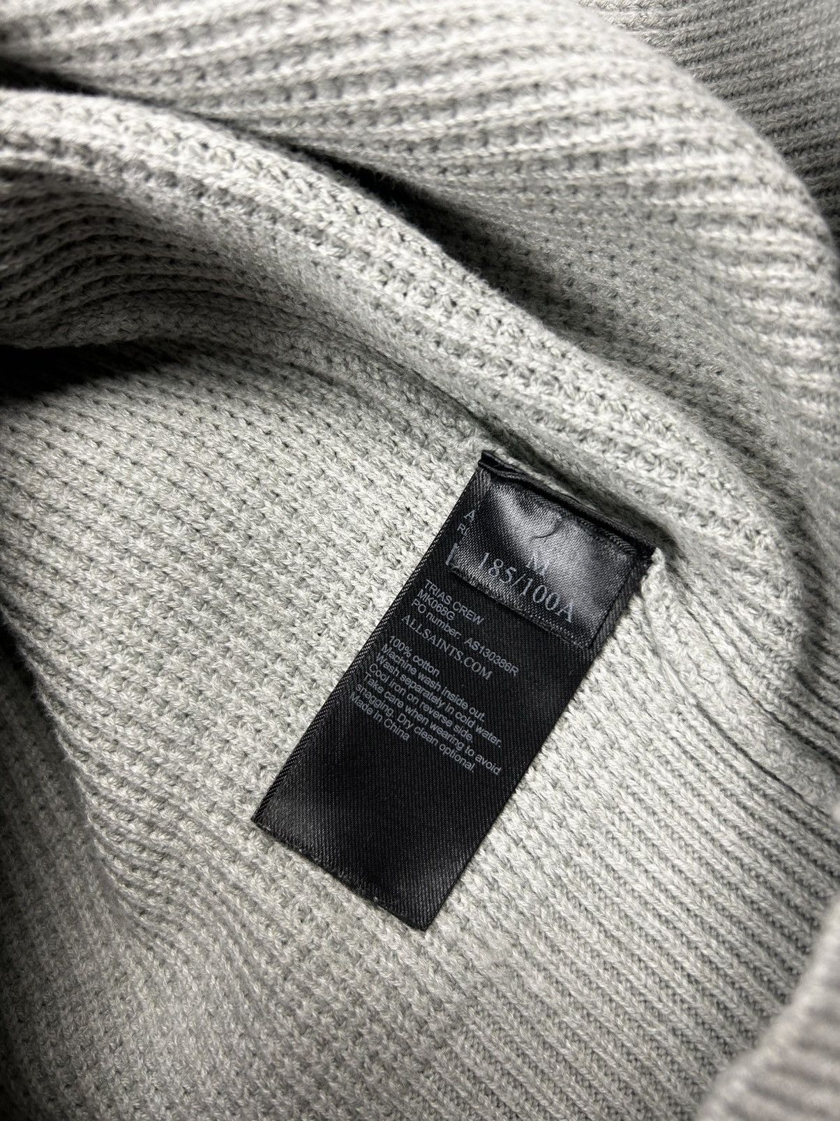 Allsaints Allsaints knit mert crew sweater Old Many style Size US M / EU 48-50 / 2 - 10 Thumbnail