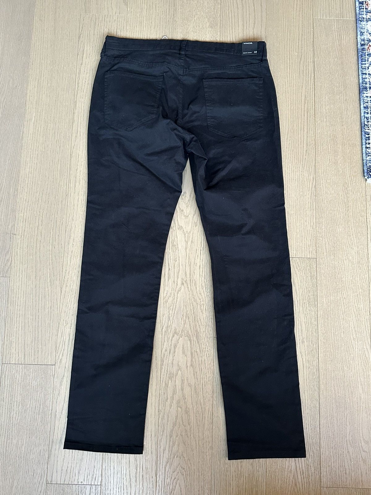 Vince Black Slim Fit Dylan Pants Size US 32 / EU 48 - 2 Thumbnail