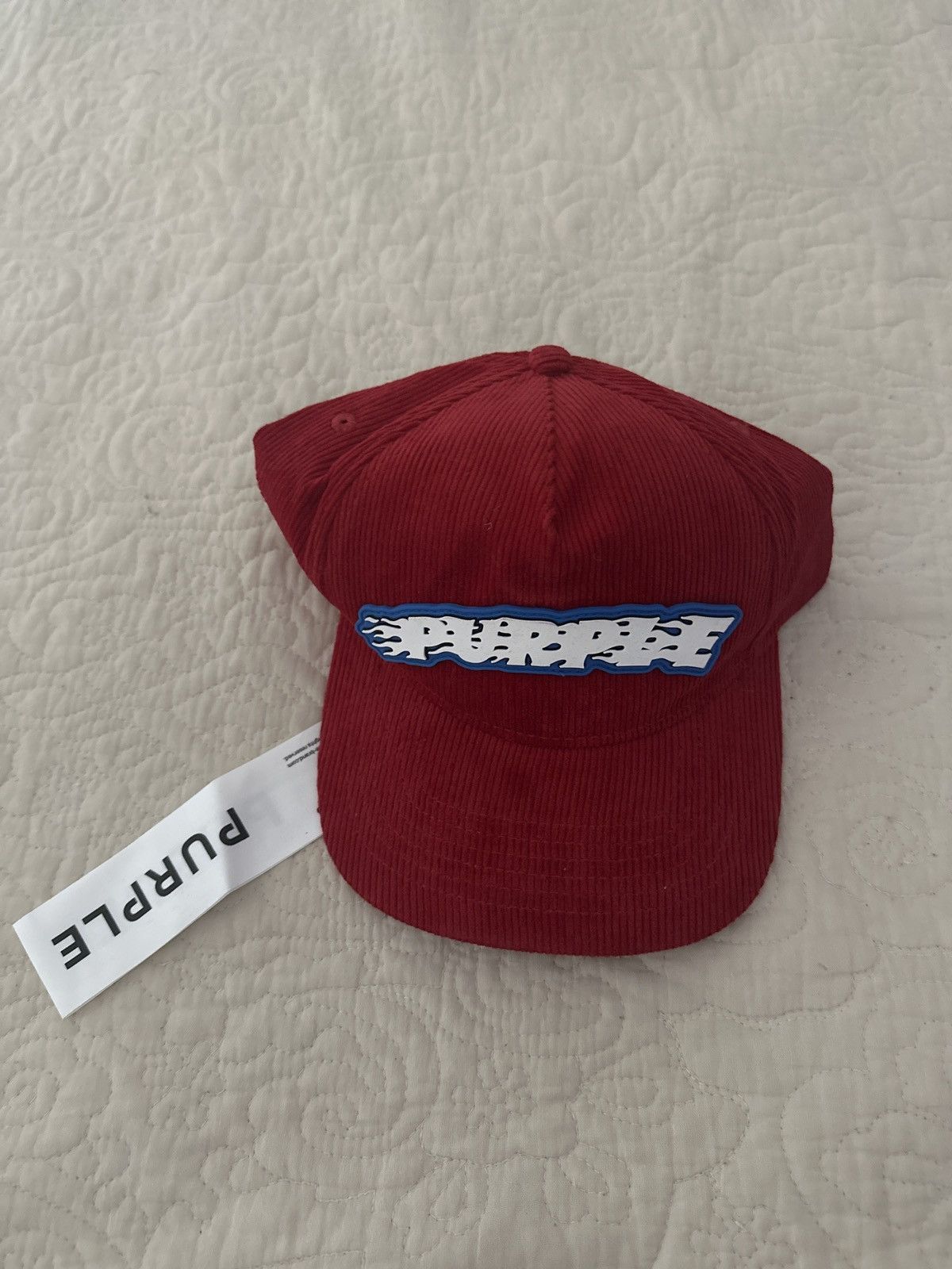 Purple Brand Purple Brand Corduroy 5 panel hat Size ONE SIZE - 1 Thumbnail
