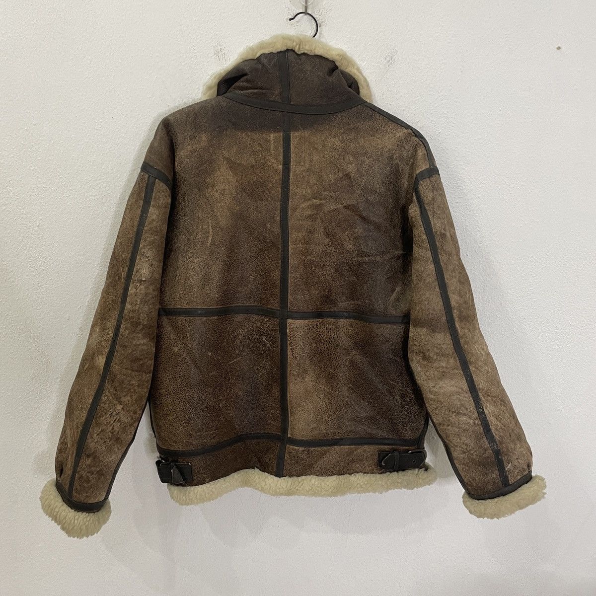 Vintage Dog Fight Military B3 Leather Jacket