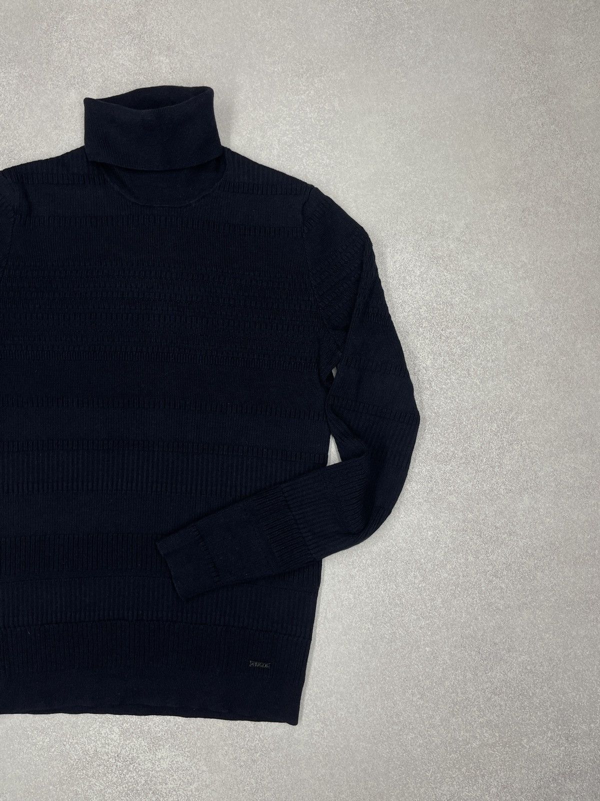 Hugo Boss Mens Hugo Boss Smaximo Knit Turtleneck Navy Size M Size US M / EU 48-50 / 2 - 3 Thumbnail