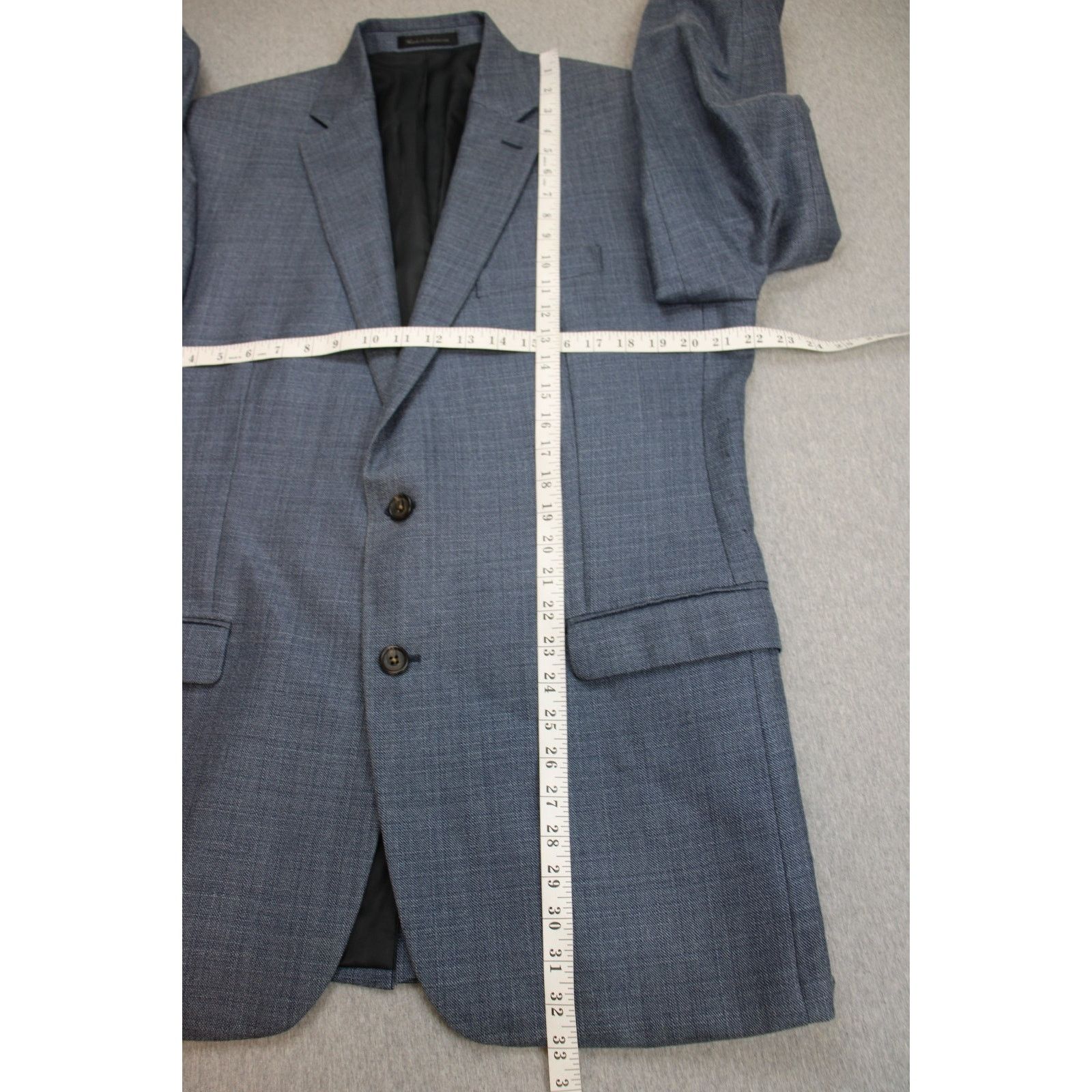 Lauren Ralph Lauren Lauren Ralph Lauren Blazer Mens Size 42L Wool Silk 2 Button Size 42L - 9 Thumbnail