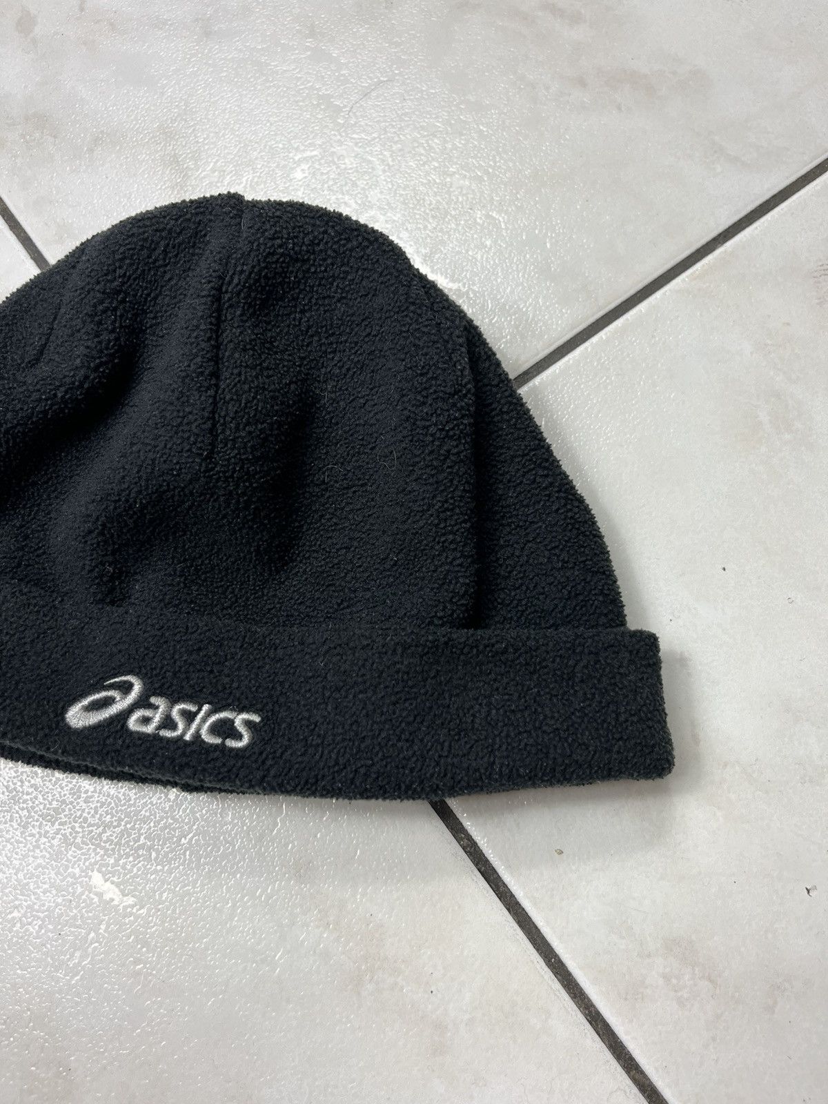 Asics × Vintage Vintage Asics fleece beanie hat sherpa logo rare y2k Size ONE SIZE - 5 Thumbnail