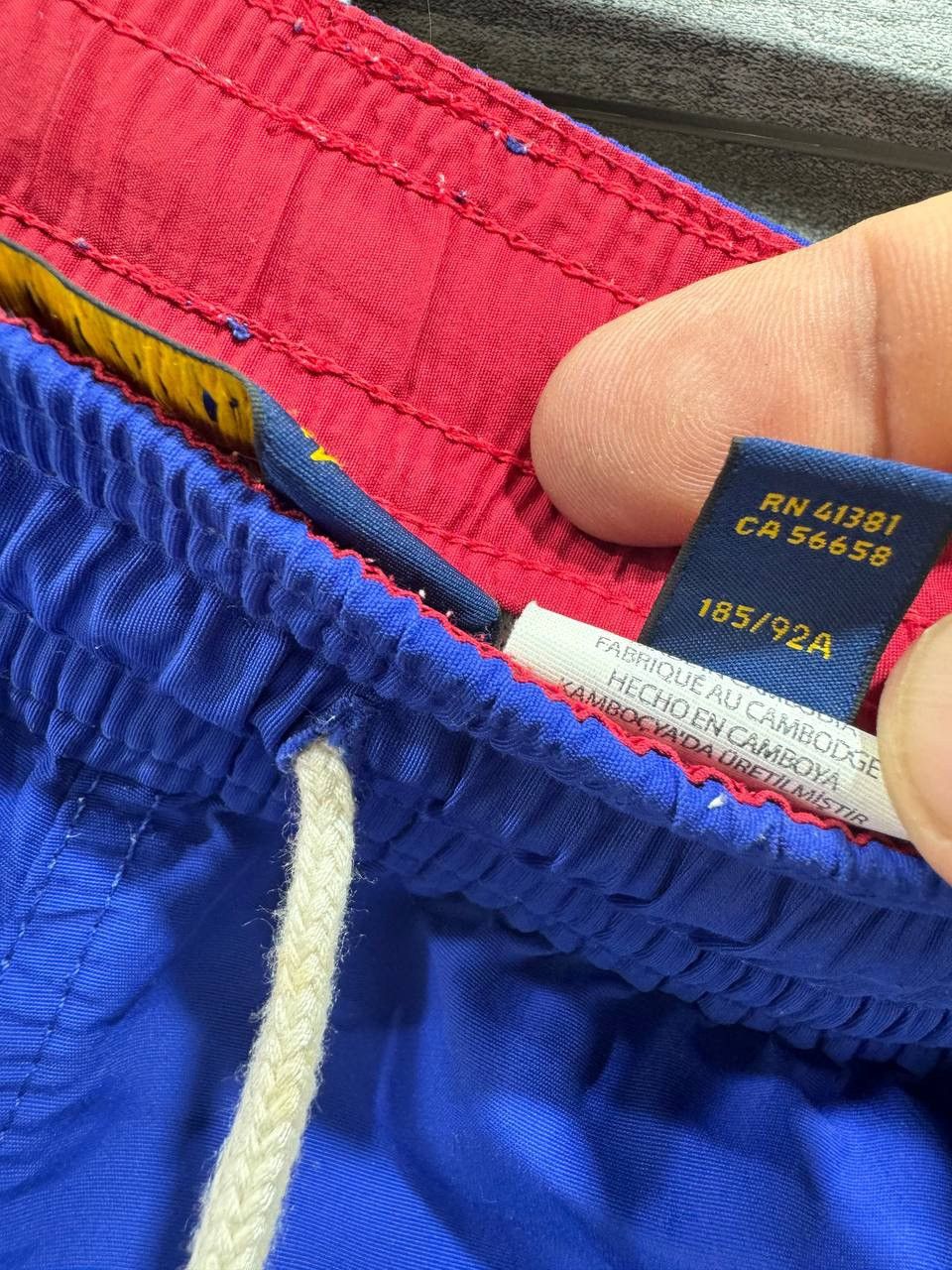 Vintage Polo Ralph Lauren Swim Trunks Travele Swimwear Pocket Short Size US 36 / EU 52 - 4 Thumbnail