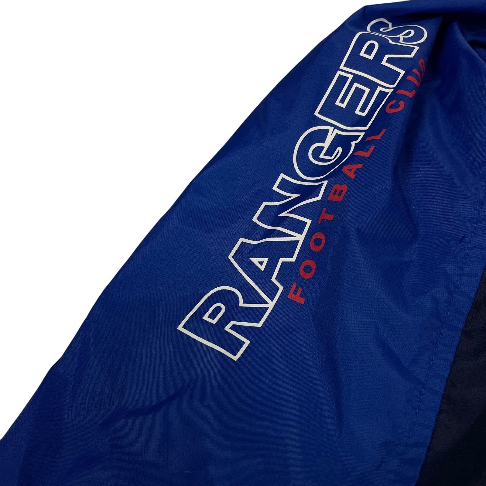 Nike × Vintage Vintage Nike Men's Navy Blue Rangers F.C. Training Jacket Size US S / EU 44-46 / 1 - 4 Thumbnail
