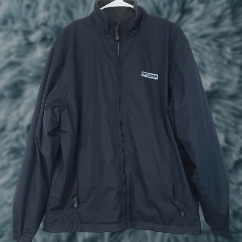 Free Country Free Country FCXtreme Jacket Adult Large Blue Full Zip Fleece Reversible Mens L Size US L / EU 52-54 / 3 - 1 Thumbnail