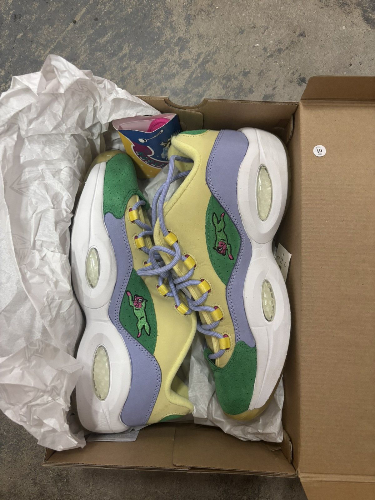 Icecream × Reebok BBC Ice Cream x Question Low Size US 11.5 / EU 44-45 - 7 Thumbnail