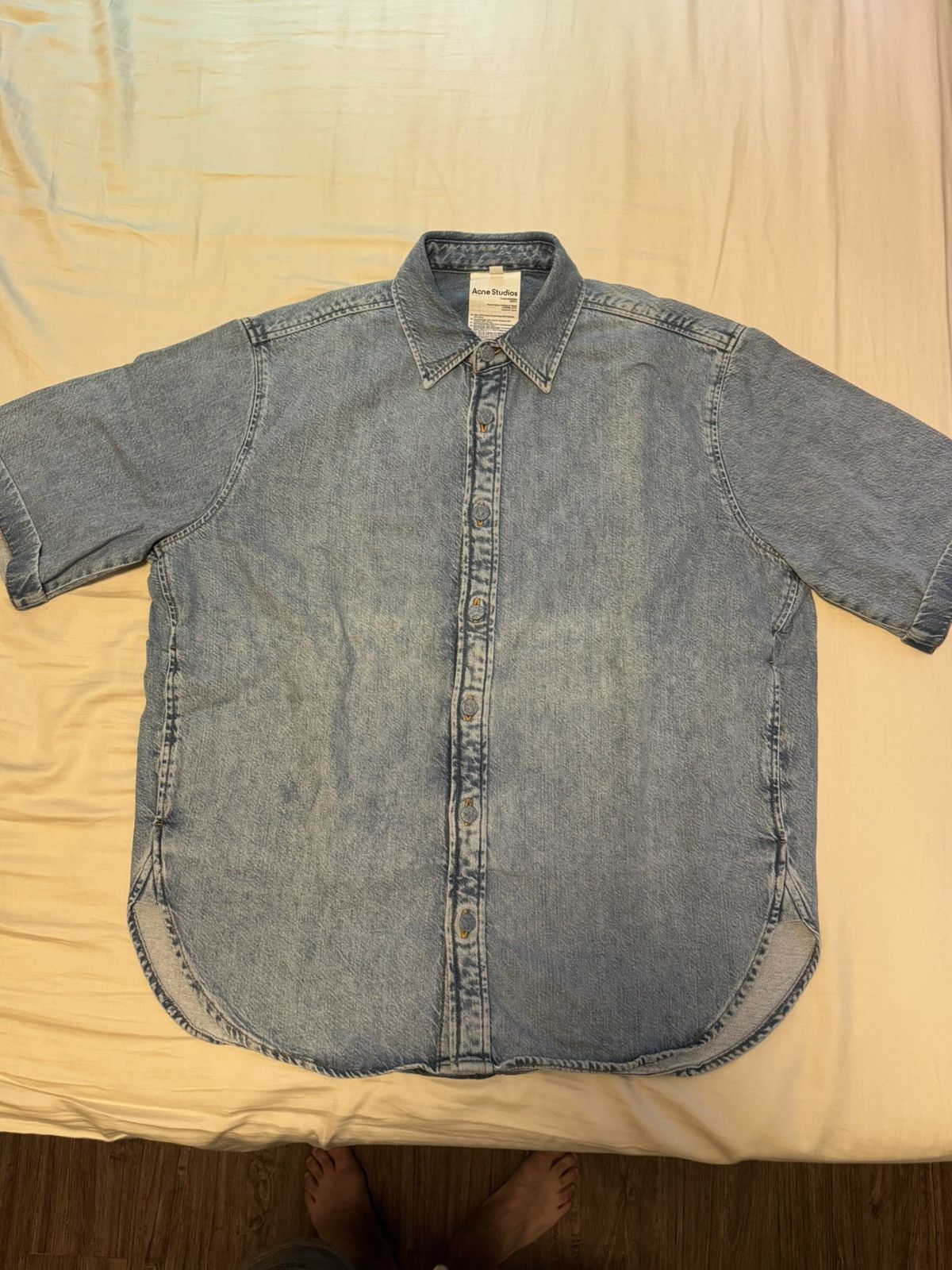 Acne Studios Acne studios denim shirt Size US L / EU 52-54 / 3 - 1 Thumbnail