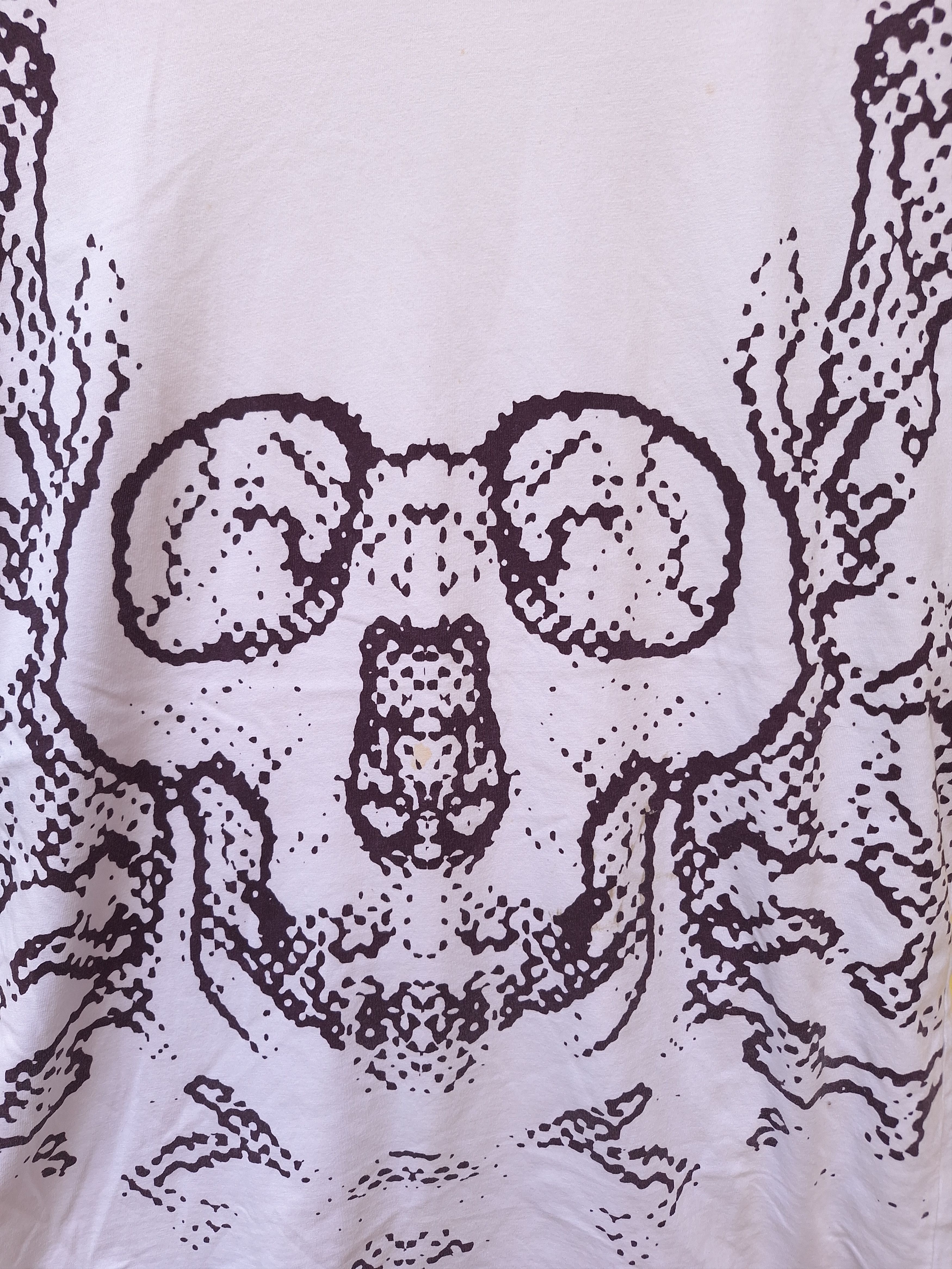 Designer × French Connection French Connection Skull V Neck tee shirt Size US M / EU 48-50 / 2 - 3 Thumbnail