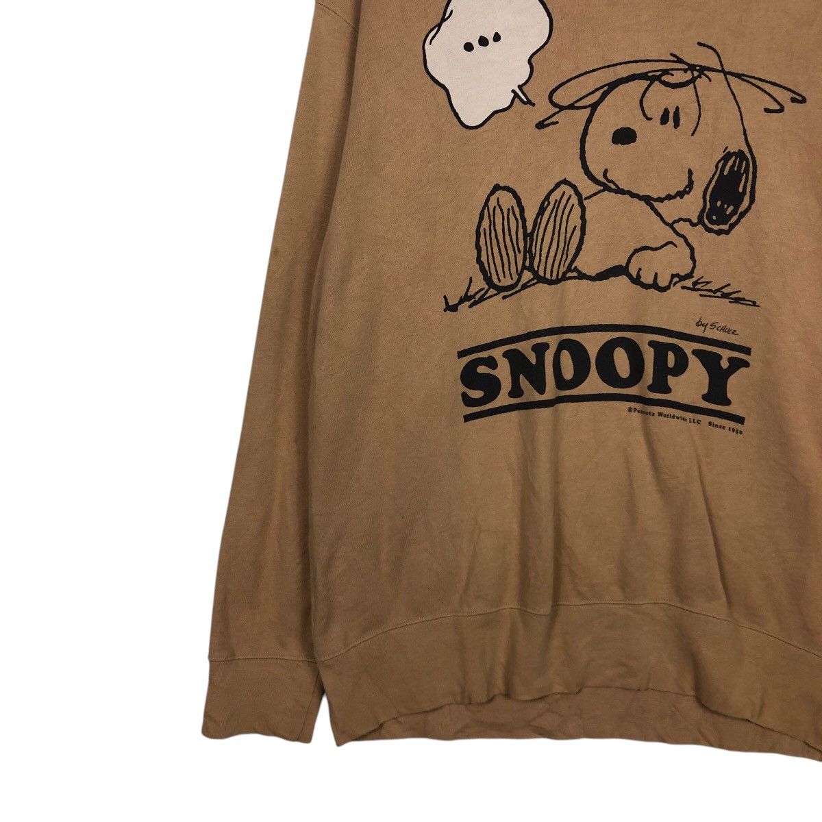 Japanese Brand 📌Vintage Sweatshirt Peanuts Snoopey Big Logo Design Size US XL / EU 56 / 4 - 5 Thumbnail