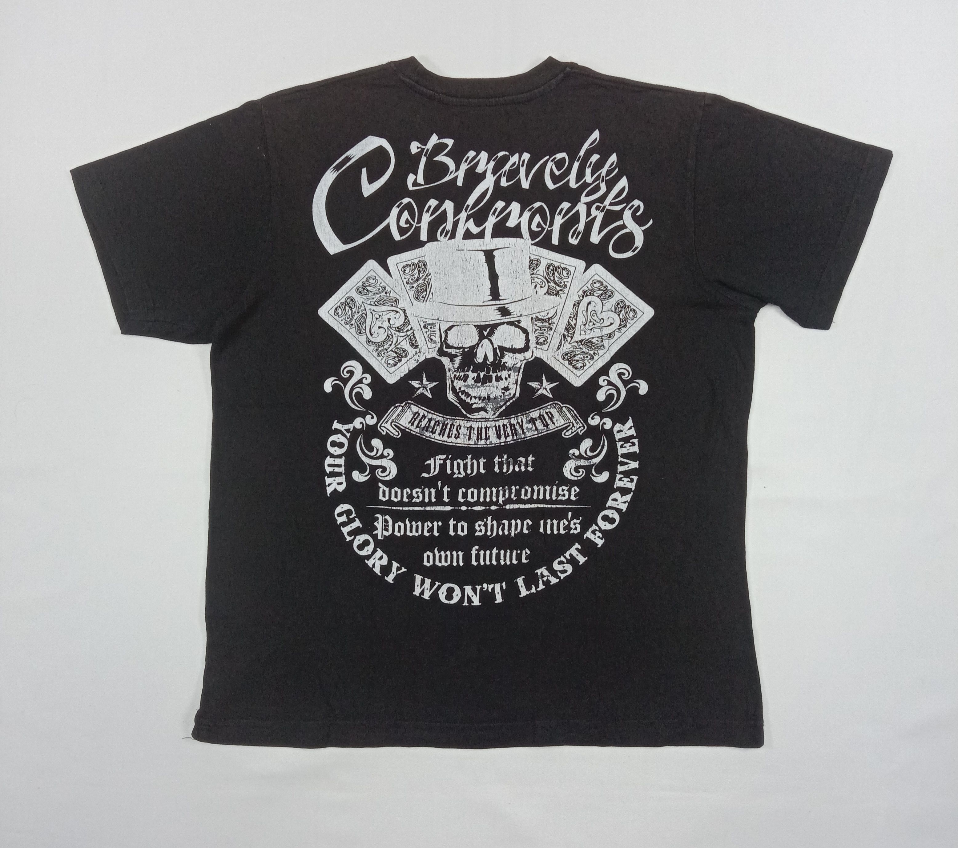 Japanese Brand Vintage Beaumont Carr Skull T Shirt Size US M / EU 48-50 / 2 - 1 Thumbnail