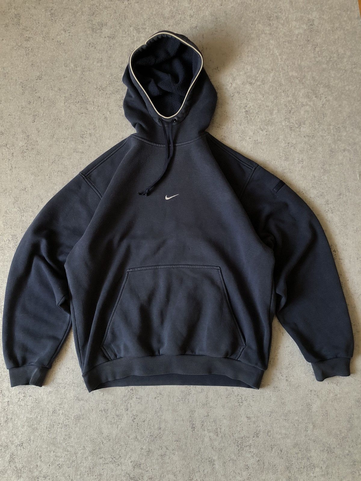 Nike × Vintage VINTAGE NIKE CENTER SWOOSH HOODIE TRAVIS SCOTT STYLE Size US M / EU 48-50 / 2 - 1 Thumbnail