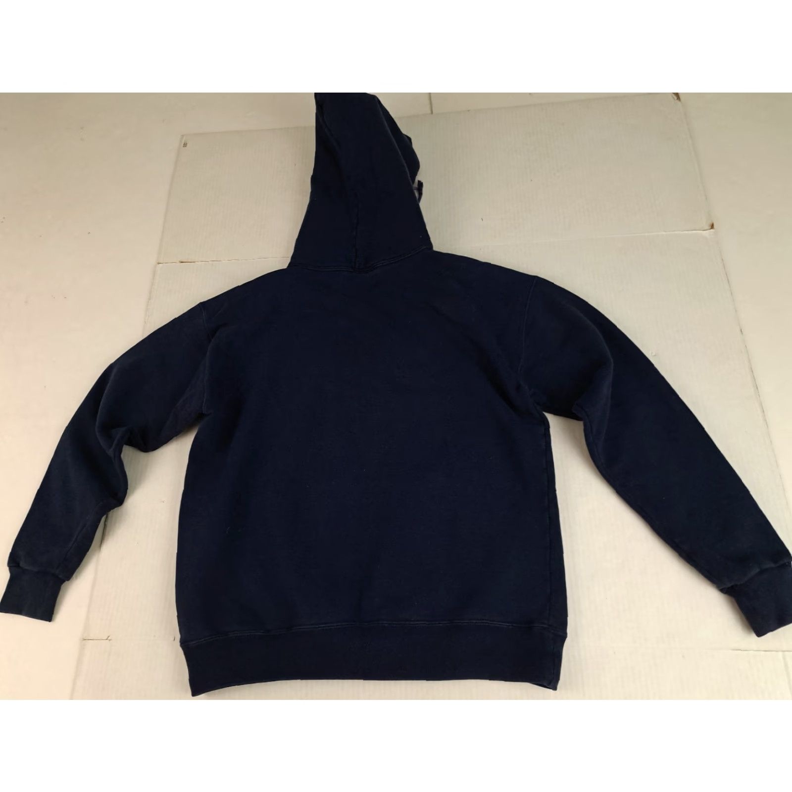 Nutmeg VINTAGE Nutmeg Hooded Sweatshirt CGP Stitched USA Made Medium Blue City Winter Fall Unisex Adults Sweatshirt with Hooded PULLOVER Size US M / EU 48-50 / 2 - 5 Thumbnail
