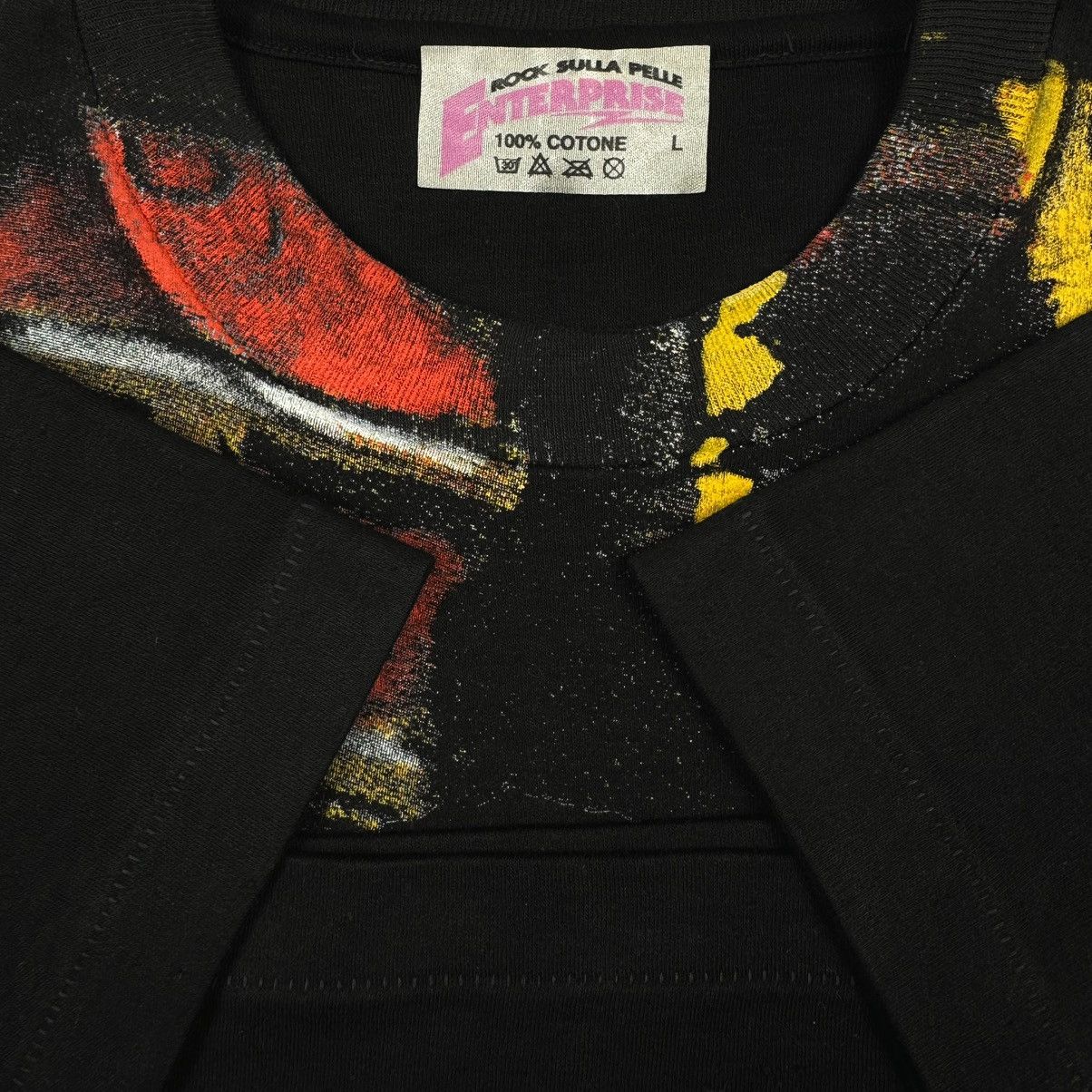 Band Tees Vintage 90s Extreme Enterprise Euro All Over T Shirt Size US L / EU 52-54 / 3 - 3 Thumbnail