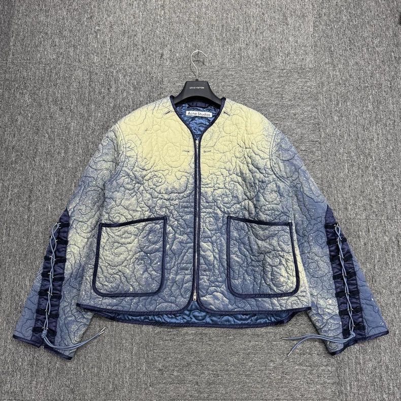 Acne Studios size:44 Yellow and blue gradient embossed cot