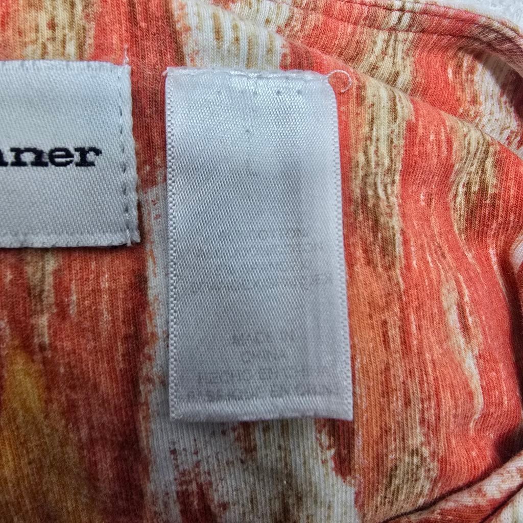 The Unbranded Brand Women's Alfred Dunner Coral White Short Sleeve Tee Size XL / US 12-14 / IT 48-50 - 5 Thumbnail