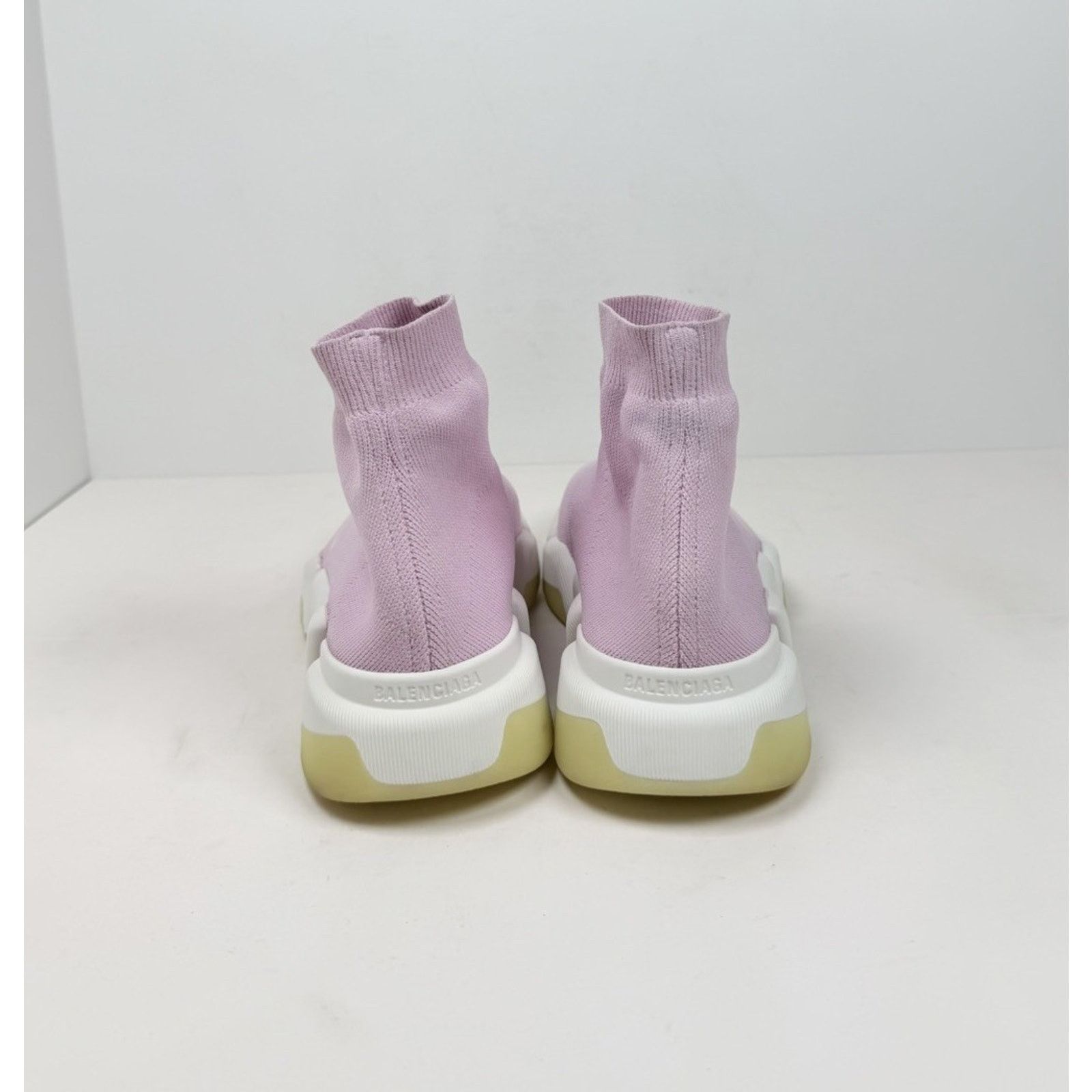 Balenciaga Size 39EU/9W - Balenciaga Pink Translucent Sole Speed Size US 9 / IT 39 - 4 Thumbnail