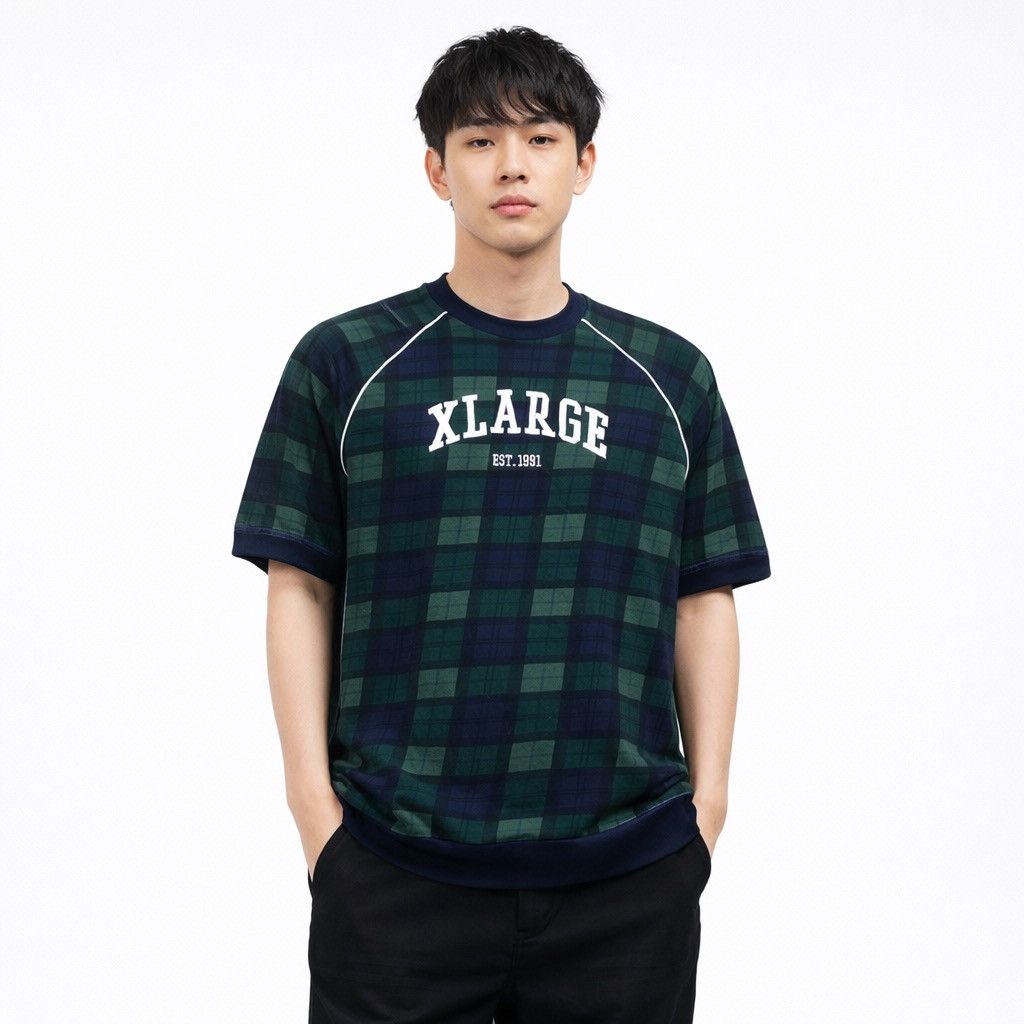 Xlarge Xlarge Raglan plaid tartan Size US M / EU 48-50 / 2 - 6 Thumbnail