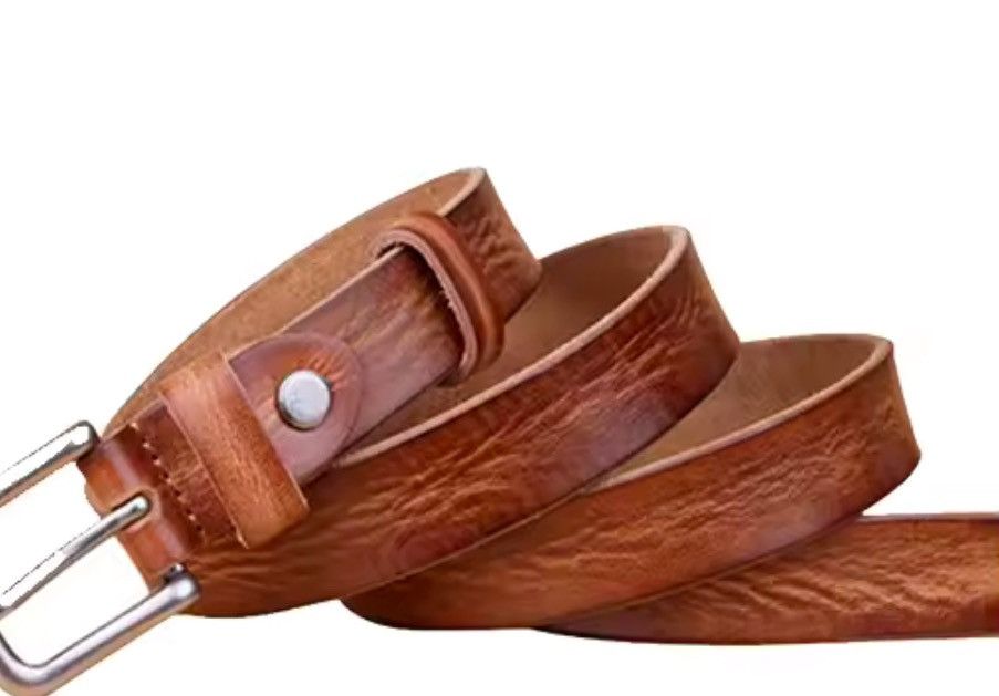 Designer Classic Design Metal Leather Belts (100/105/110/115cm) Size ONE SIZE - 3 Thumbnail