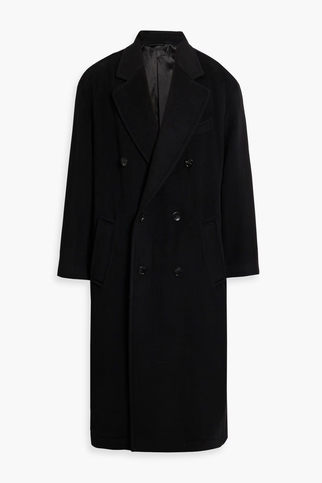 Tom Ford [NWT] TOM FORD Double-Breasted Virgin Wool Felt Coat Size US L / EU 52-54 / 3 - 1 Thumbnail